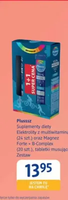 Suplementy diety Plusssz Elektrolity z multiwitaminą i Magnez Forte + B-Complex zestaw promocja w Drogerie DM