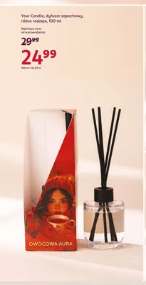 Dyfuzor zapachowy Your Candle promocja w Rossmann