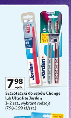 Szczoteczka do zębów Change Jordan promocja w Auchan