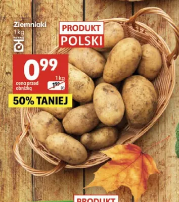 Ziemniaki promocja w Delikatesy Centrum
