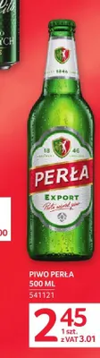 Piwo Perła Export promocja w Selgros