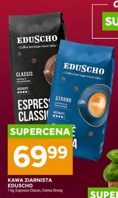Kawa ziarnista Eduscho Espresso Classic promocja w Stokrotka