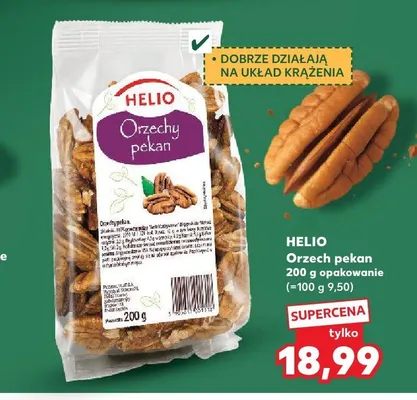 Orzechy pekan Helio promocja w Kaufland