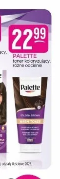 Toner koloryzujący Palette promocja w Drogerie Jasmin