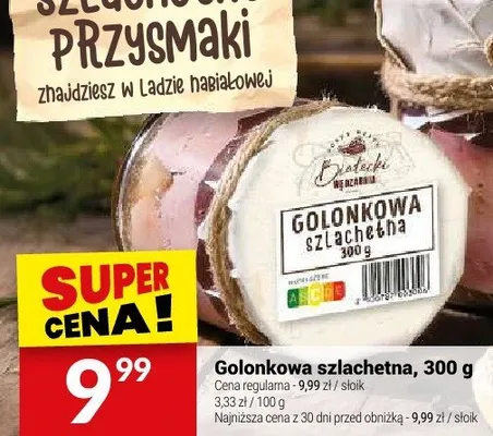 Golonkowa szlachetna Białecki Kuchnia promocja w Twój Market