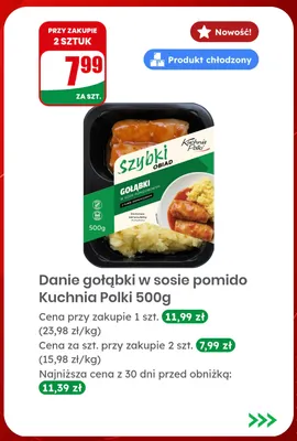 Klopsy w sosie pomidorowym Kuchnia staropolska promocja w Dino