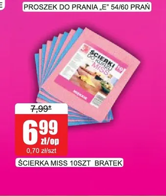 Ścierka do kurzu Miss Bratek promocja w Bingo
