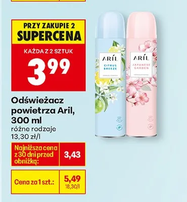 Odświeżacz powietrza promocja w Biedronka