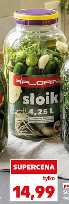 Słoik do ogórków Florina 4,25 l promocja w Kaufland