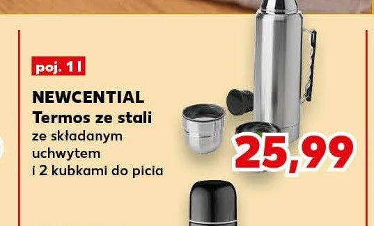 Termos ze stali Newcential promocja w Kaufland