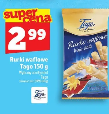 Rurki waflowe Tago promocja w TOPAZ