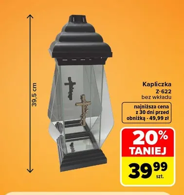 Kapliczka Z-622 bez wkładu promocja w Carrefour