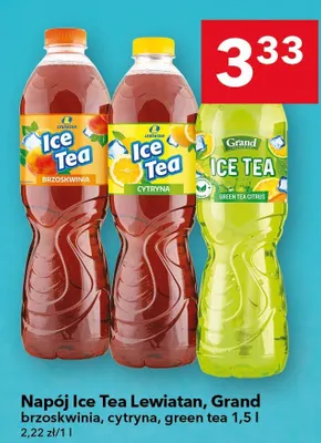 Napój Ice Tea Lewiatan cytryna promocja w LEWIATAN