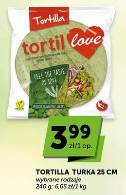 Tortilla turka 25 cm promocja w ABC