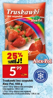 Truskawki bez szypułek promocja w Twój Market