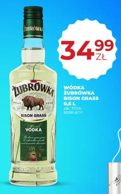 Wódka Żubrówka Bison Grass promocja w Duży Ben