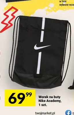 Worek na buty Nike Academy promocja w Twój Market