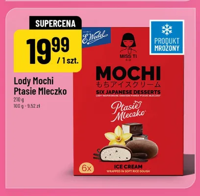 Lody Mochi Ptasie Mleczko promocja w POLOmarket