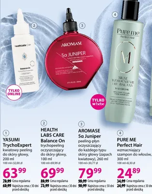 Szampon do włosów PURE ME Perfect Hair wzmacniający promocja w Hebe