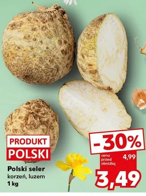 Seler korzeń luzem promocja w Kaufland