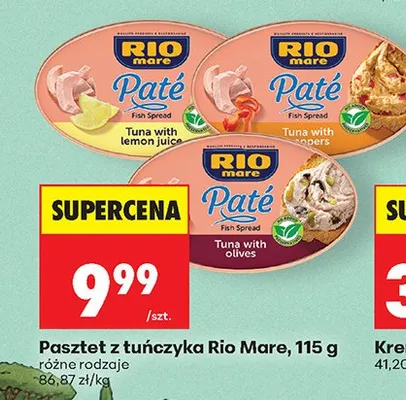 Pasztet z tuńczyka różne rodzaje promocja w Biedronka
