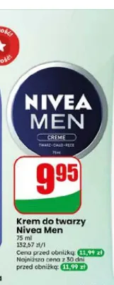 Krem do twarzy Nivea Men promocja w Dino