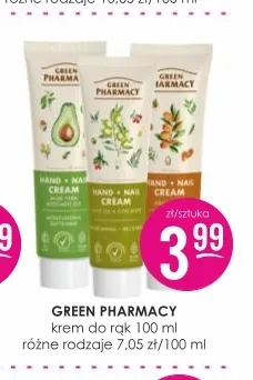 Krem do rąk Green Pharmacy promocja w Drogerie Jasmin