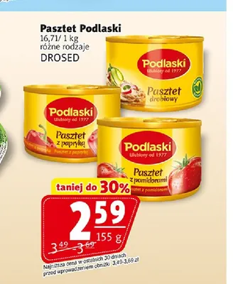 Pasztet Podlaski Drosed promocja w Prim Market