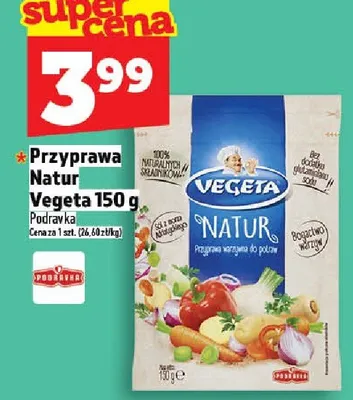 Przyprawa Natur Vegeta Podravka promocja w TOPAZ