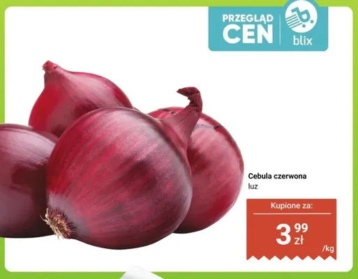 Cebula czerwona luz promocja w Dino