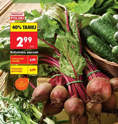 Botwinka polska promocja w Biedronka