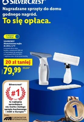 Akumulatorowa myjka do okien promocja w Lidl