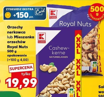Mieszanka orzechów Royal Nuts promocja w Kaufland