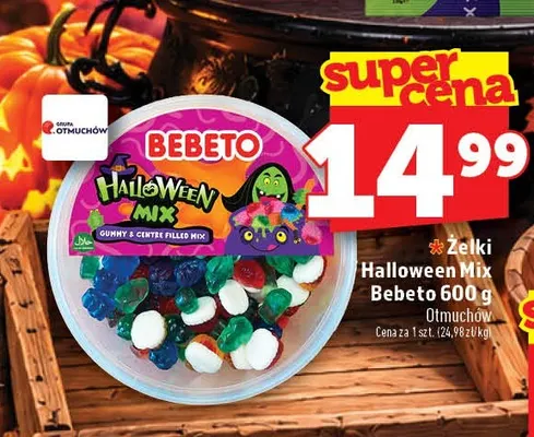Żelki Halloween Mix Bebeto promocja w TOPAZ