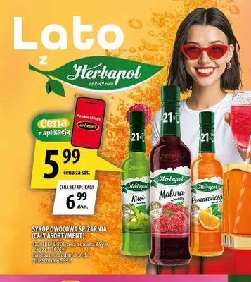 Syrop owocowy Herbapol Kiwi promocja w Arhelan