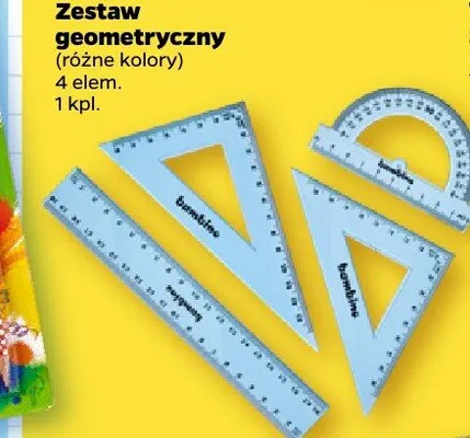 Zestaw geometryczny Bambino promocja w Netto