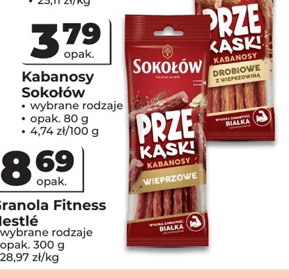 Kabanosy Sokołów promocja w Odido