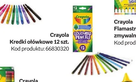 Kredki ołówkowe Crayola promocja w Empik