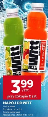 Napój Dr Witt Multiwitamina zielony promocja w Stokrotka