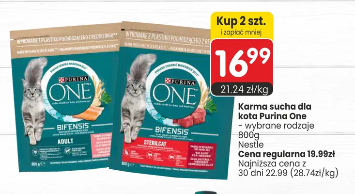 Karma sucha dla kota Purina One Sterilcat promocja w Market Point