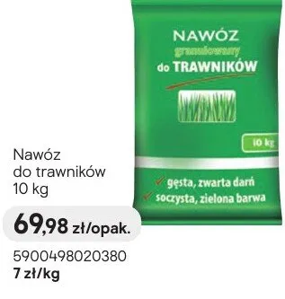 Nawóz do trawników promocja w Castorama