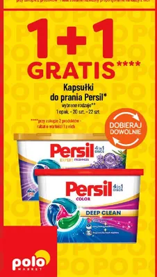 Kapsułki do prania kolorowego promocja w POLOmarket