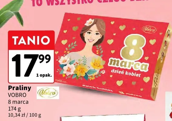 Praliny 8 marca promocja w Intermarche