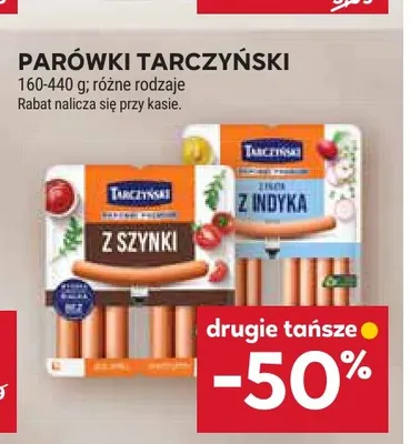 Parówki Tarczyński promocja w Stokrotka