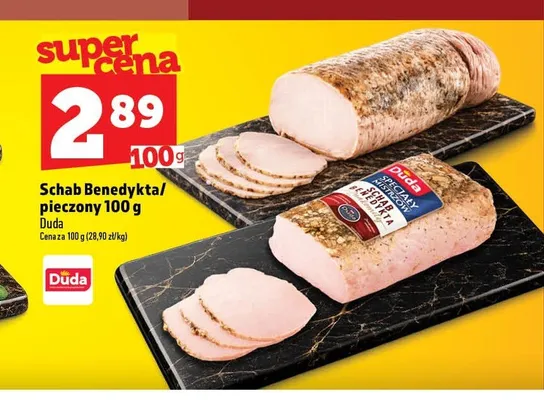 Schab pieczony Duda promocja w TOPAZ