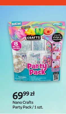 Zabawka kreatywna Nano Crafts Party Pack promocja w Empik