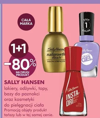 Lakiery, odżywki, topy, bazy do paznokci oraz kosmetyki do pielęgnacji ciała Promocja obejmuje produkty taniej lub w tej samej cenie. promocja w Super-Pharm