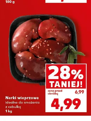 Nerki wieprzowe promocja w Kaufland