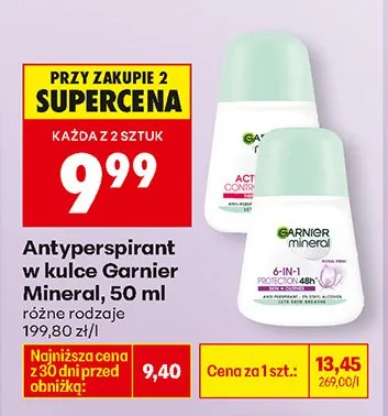 Antyperspirant w kulce Mineral promocja w Biedronka