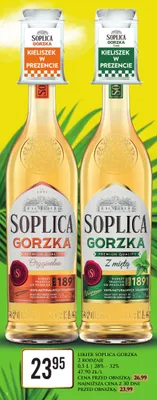 Likier Soplica Gorzka Oryginalna promocja w Dino